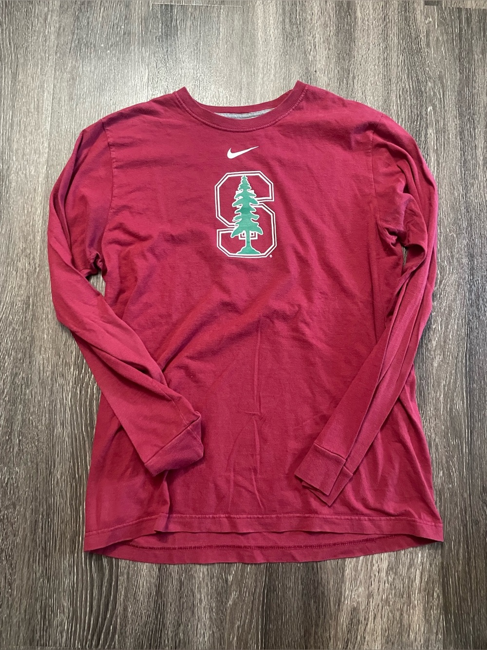 Nike Stanford Cardinal Long Sleeve T-Shirt